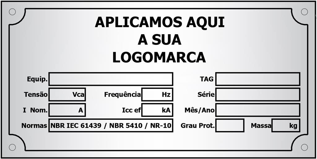 AL8 - Tamanho: 75x150mm