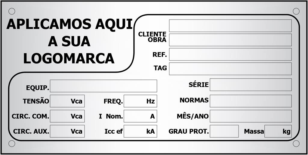 AL9 - Tamanho: 75x150mm