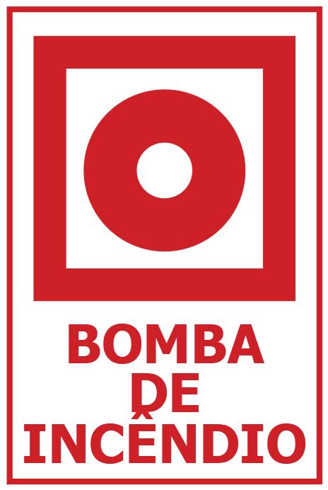E3 - Tamanho: 100x220mm - Bomba de incêndio