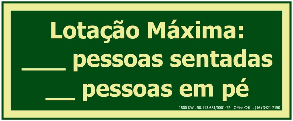 M2 - Tamanho: 100x250mm - Abertura de porta corta-fogo Empurre
