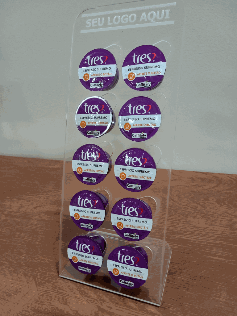 Porta Cápsula Econômica - Três Corações