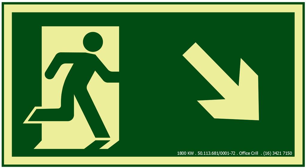 S6 - Tamanho: 100x250mm - Saída à direita e abaixo