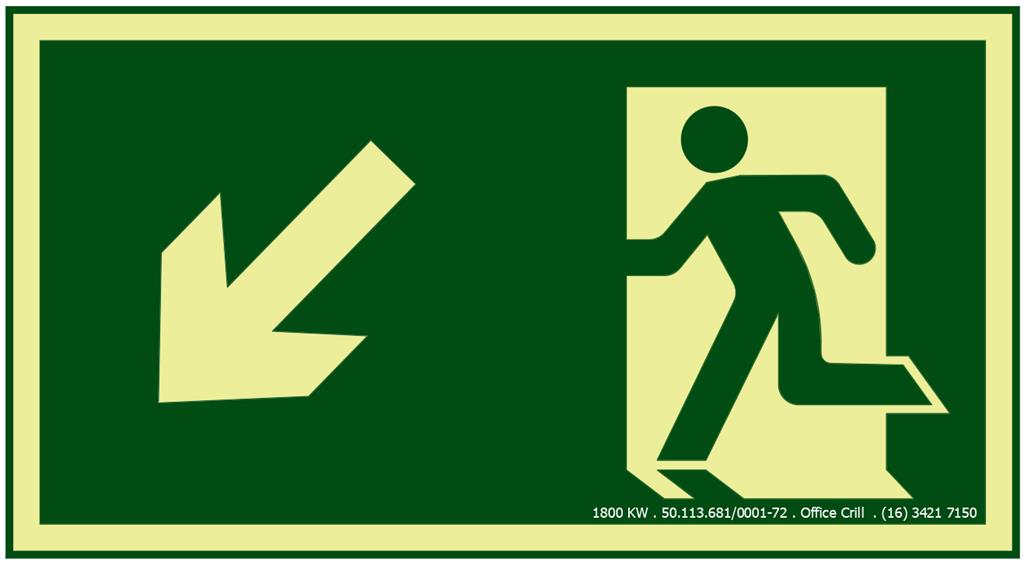 S7 - Tamanho: 100x250mm - Saída à esquerda e abaixo