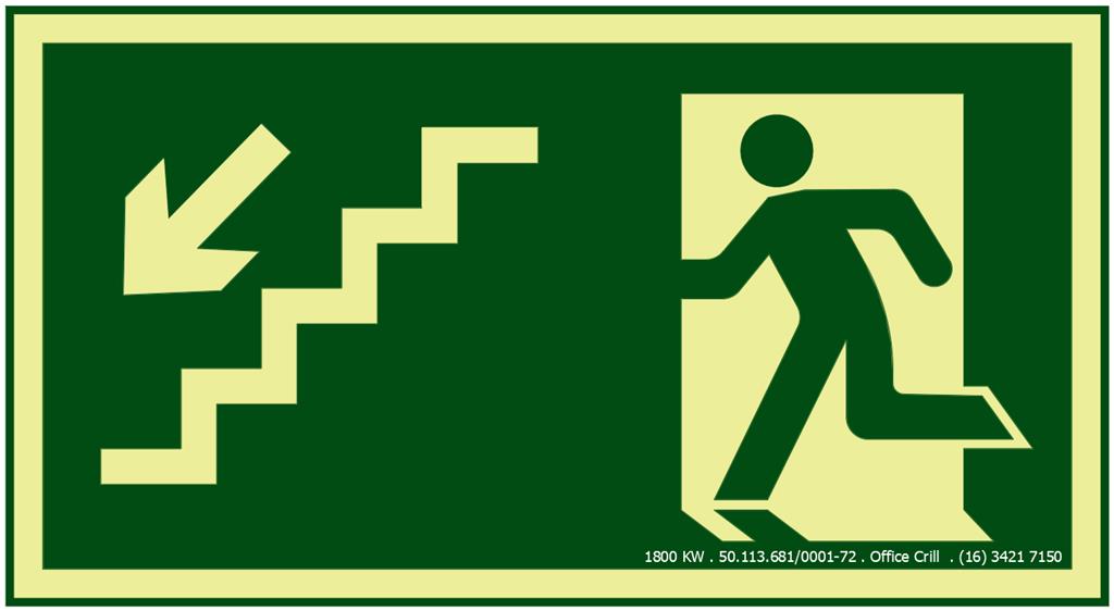 S8 - Tamanho: 100x250mm - Saída à esquerda pelo andar de baixo